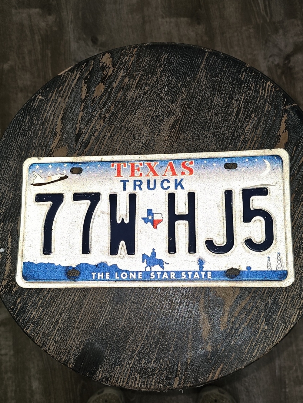 Texas License Plate
